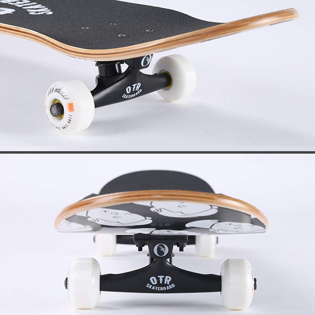 Amazon.co.jp: スケボー 31.5インチコンプリートスケートボード、7層